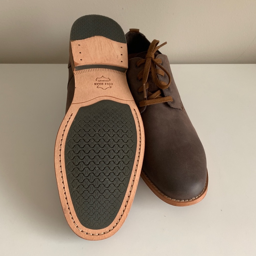 NEW COLE HAAN Nubuck Oxfords - Picture 12 of 13